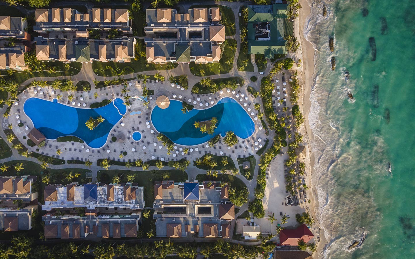 Ocean Sand Punta Cana Blue And All Ocean Blue Sand Golf Beach Resort